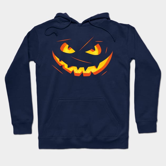 Pumpkin eye's and mouth halloween costume Hoodie by Bubsart78